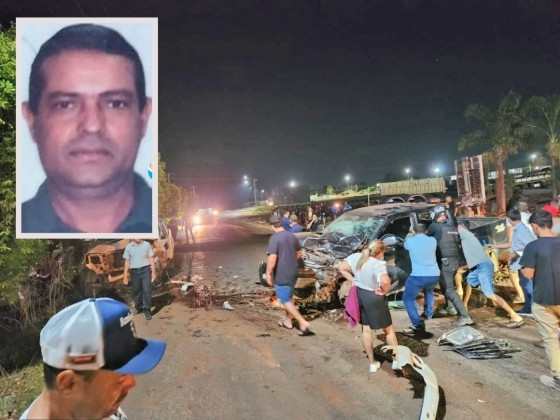 Homem de 45 anos morre em acidente entre duas caminhonetes em MT