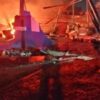 Incêndio destrói galpão de serralheria em Águas Claras no DF; VEJA VÍDEO