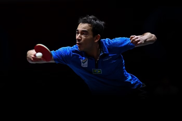 Histórico! Hugo Calderano garante primeira medalha do Brasil em Mundial de Tênis de Mesa