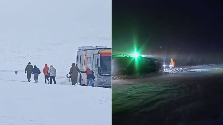 Brasileiros presos em nevasca a 4.500 metros são resgatados no Chile