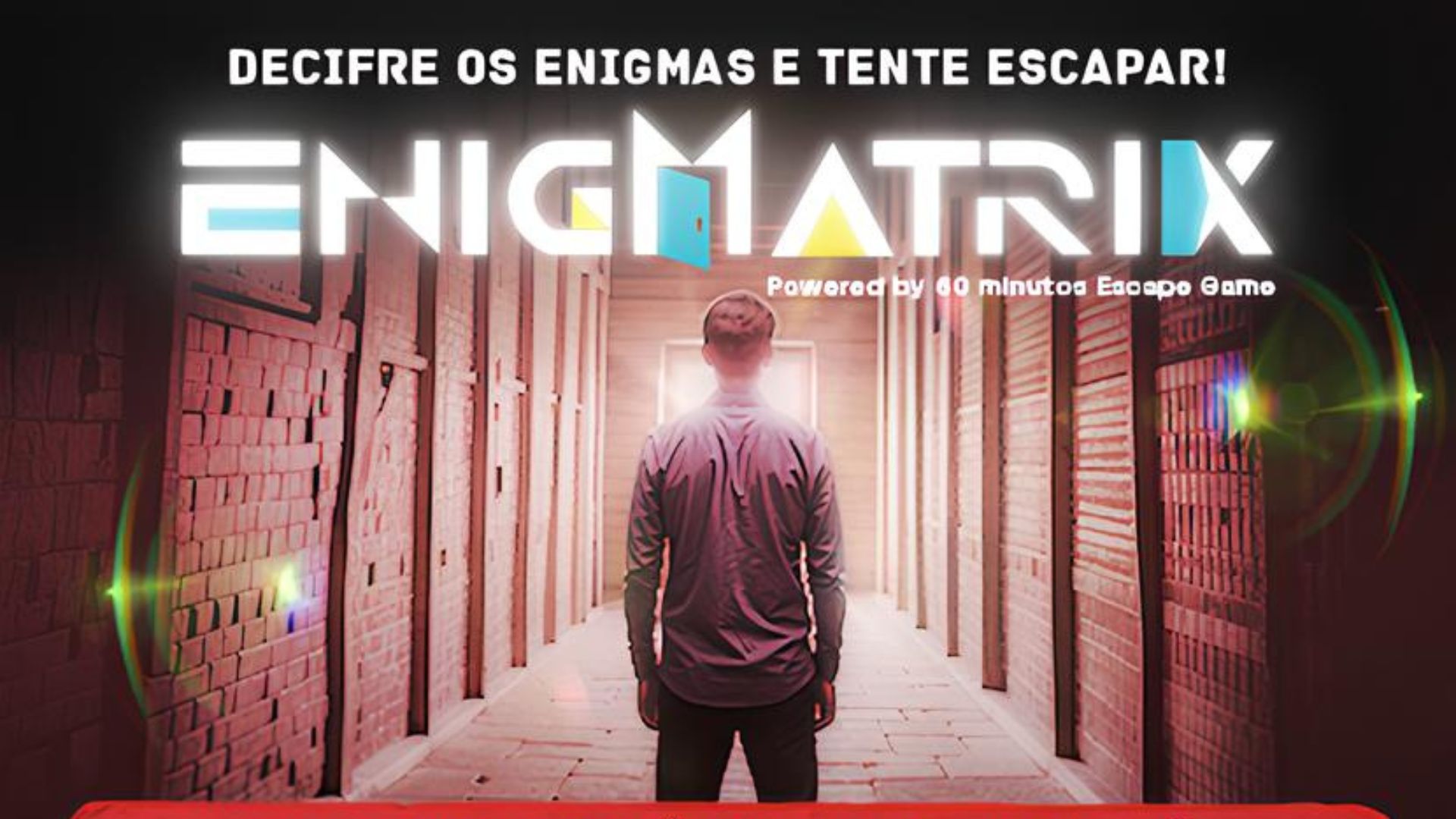 Enigmatrix desafia visitantes com enigmas eletrizantes em cabines no Goiabeiras Shopping