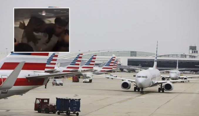 Homem é preso após bater em outro passageiro durante voo nos Estados Unidos