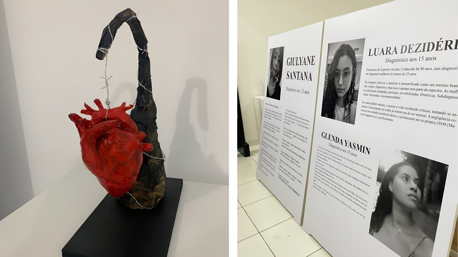 Exposição sobre autismo feminino em Jaciara emociona e provoca reflexões importantes; veja vídeo