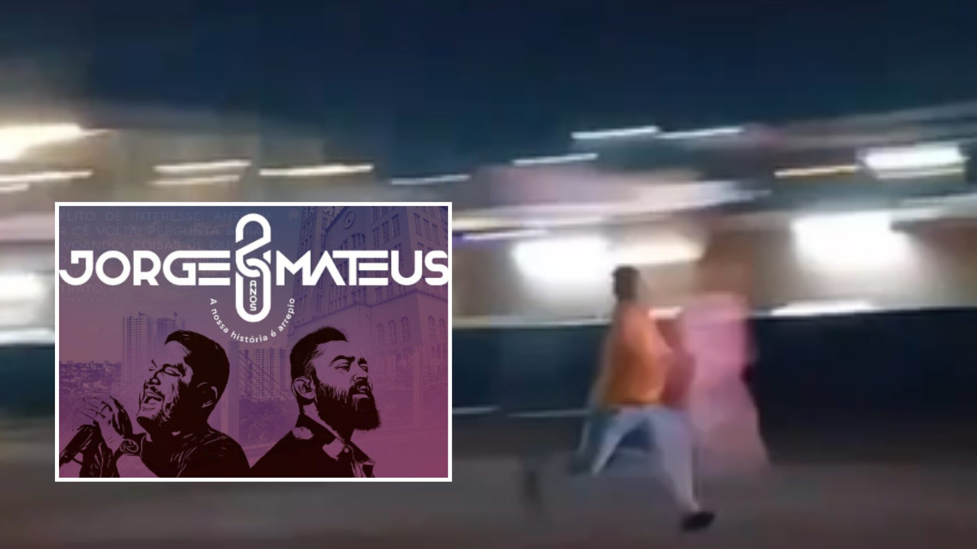 Correria marca abertura do show de 20 anos de Jorge & Mateus em Cuiabá; veja vídeo