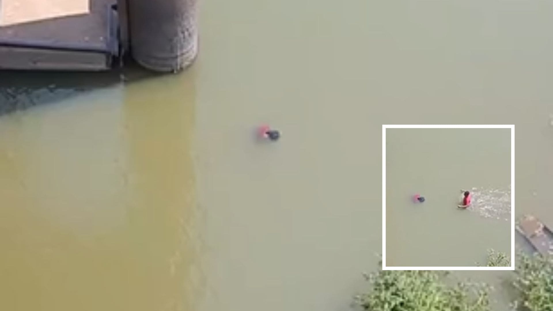 Corpo boiando é encontrado no Rio Cuiabá; veja vídeo