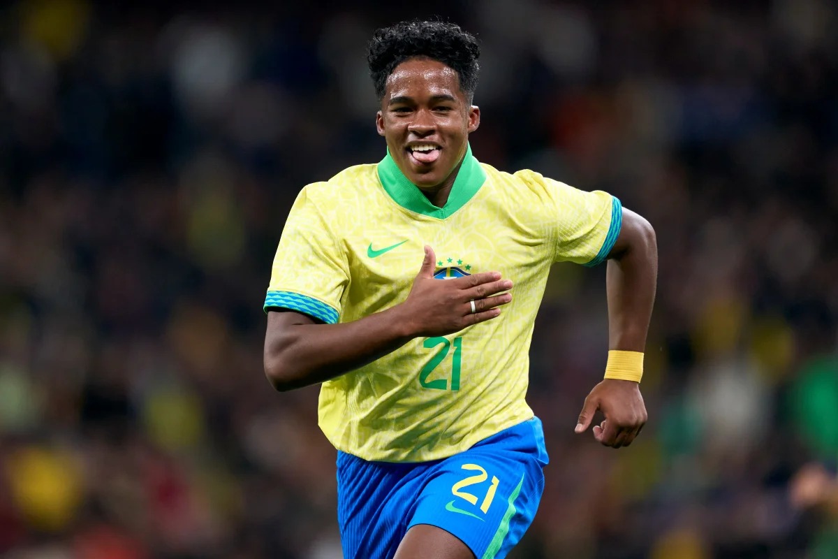 Endrick se destaca como artilheiro entre os centroavantes da Seleção Brasileira