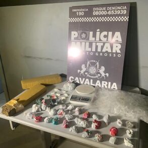 Ação da Cavalaria revela esquema de tráfico de entorpecentes