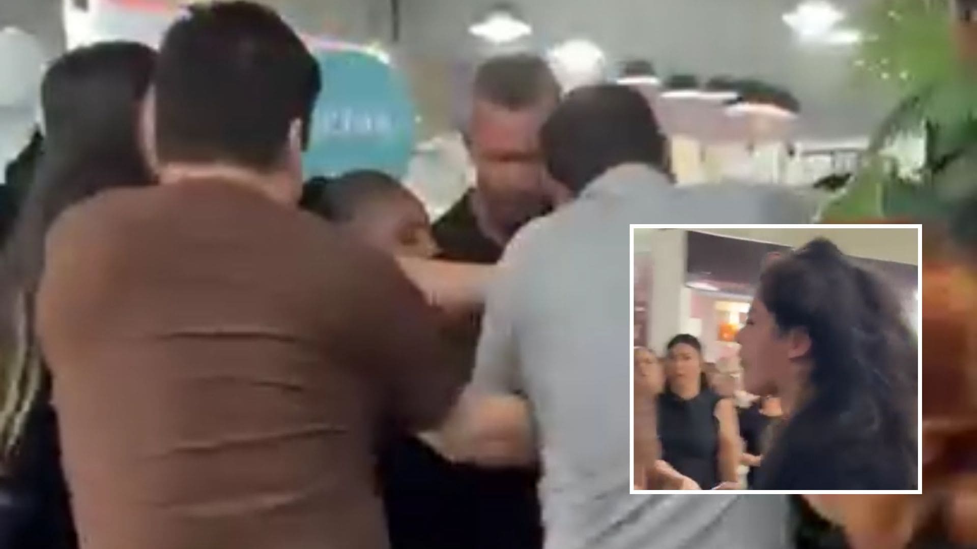 Briga entre modelo e cliente provoca tumulto em salão de beleza em Cuiabá; veja vídeo