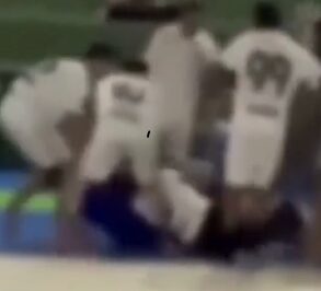 Discussão entre estudantes cresce, gera pancadaria e interrompe olimpíadas escolares em Várzea Grande; veja vídeo