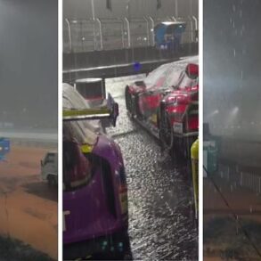 Chuva causa caos e paralisa Stock Car em Cuiabá
