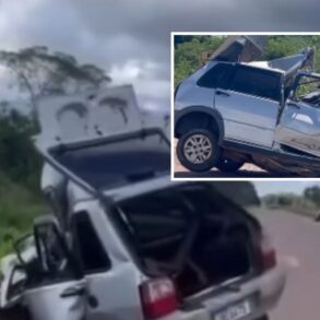 Jovem de 22 anos morre em colisão violenta na MT-250 entre Mirassol D’Oeste e Curvelândia; veja vídeo