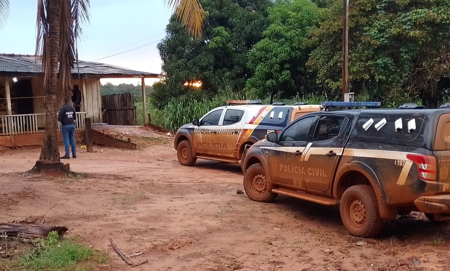 operação policial Marcelândia, tráfico de drogas Analândia do Norte, mandados judiciais tráfico, agressão facção criminosa