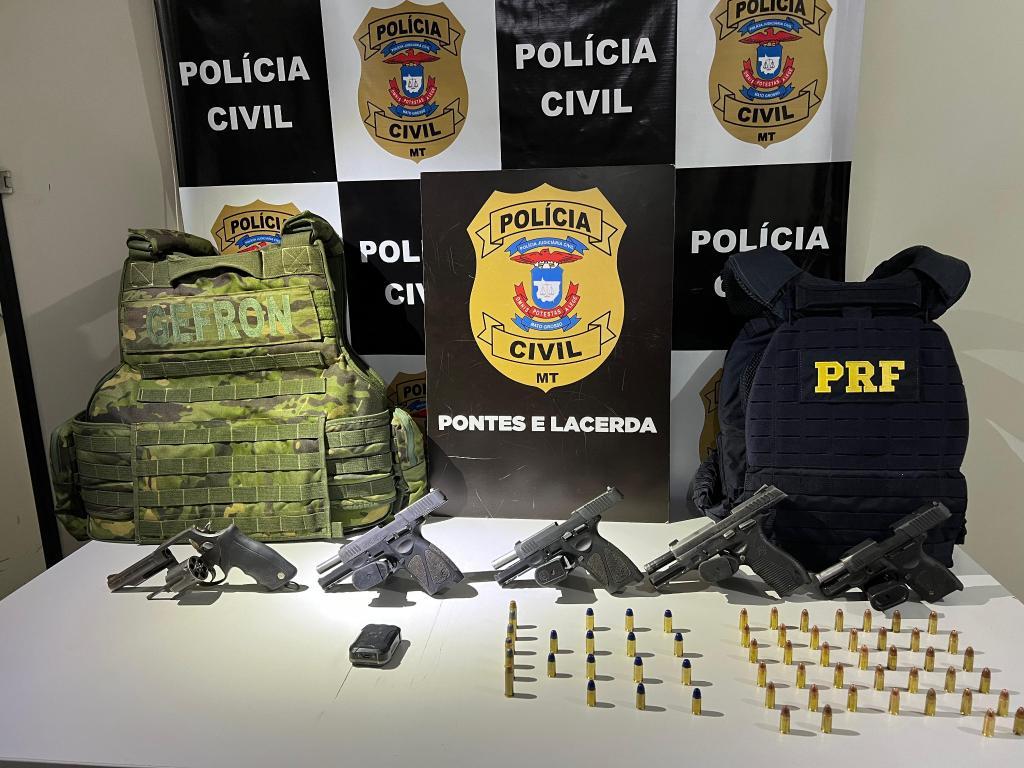 Polícia Civil de Pontes e Lacerda Busca Autores de Roubo em Mineradora
