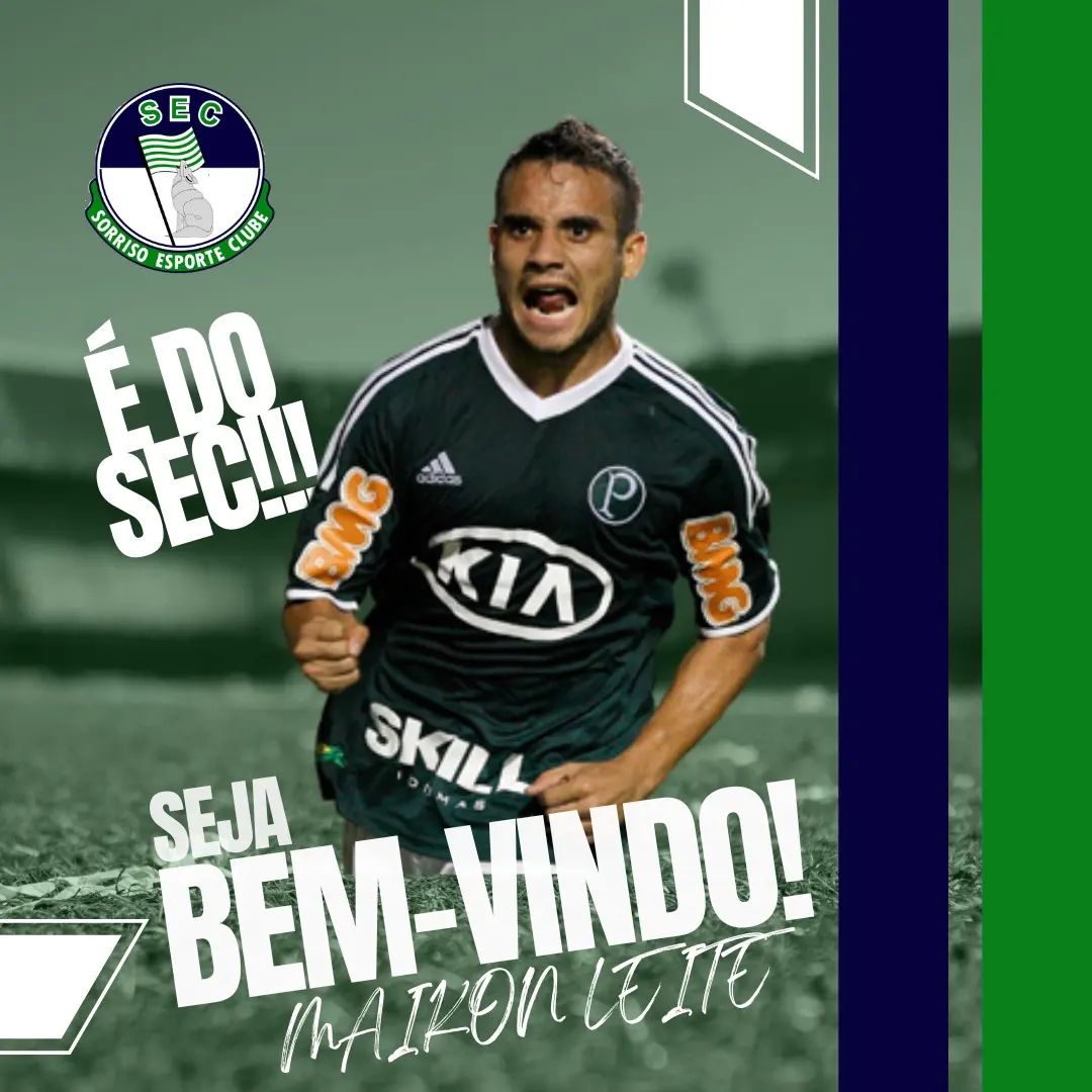 Maikon Leite Reforça Sorriso Esporte Clube
