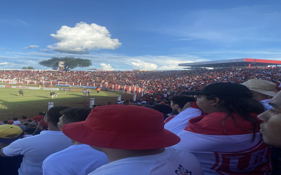 Torcida do União na final diante do Cuiabá