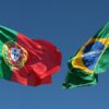 bandeira português Portugal e Brasil