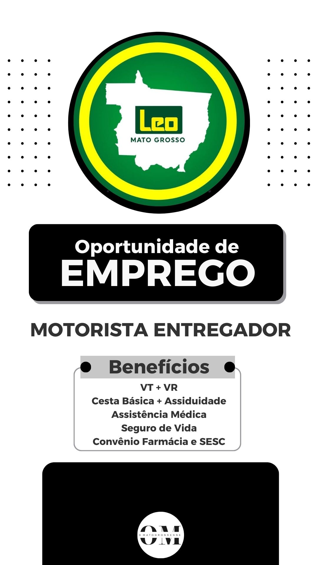 vaga de emprego na leo