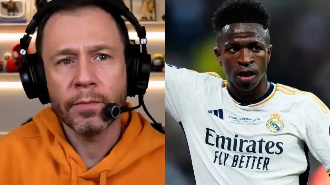 Tiago Leifert critica Vinicius Júnior