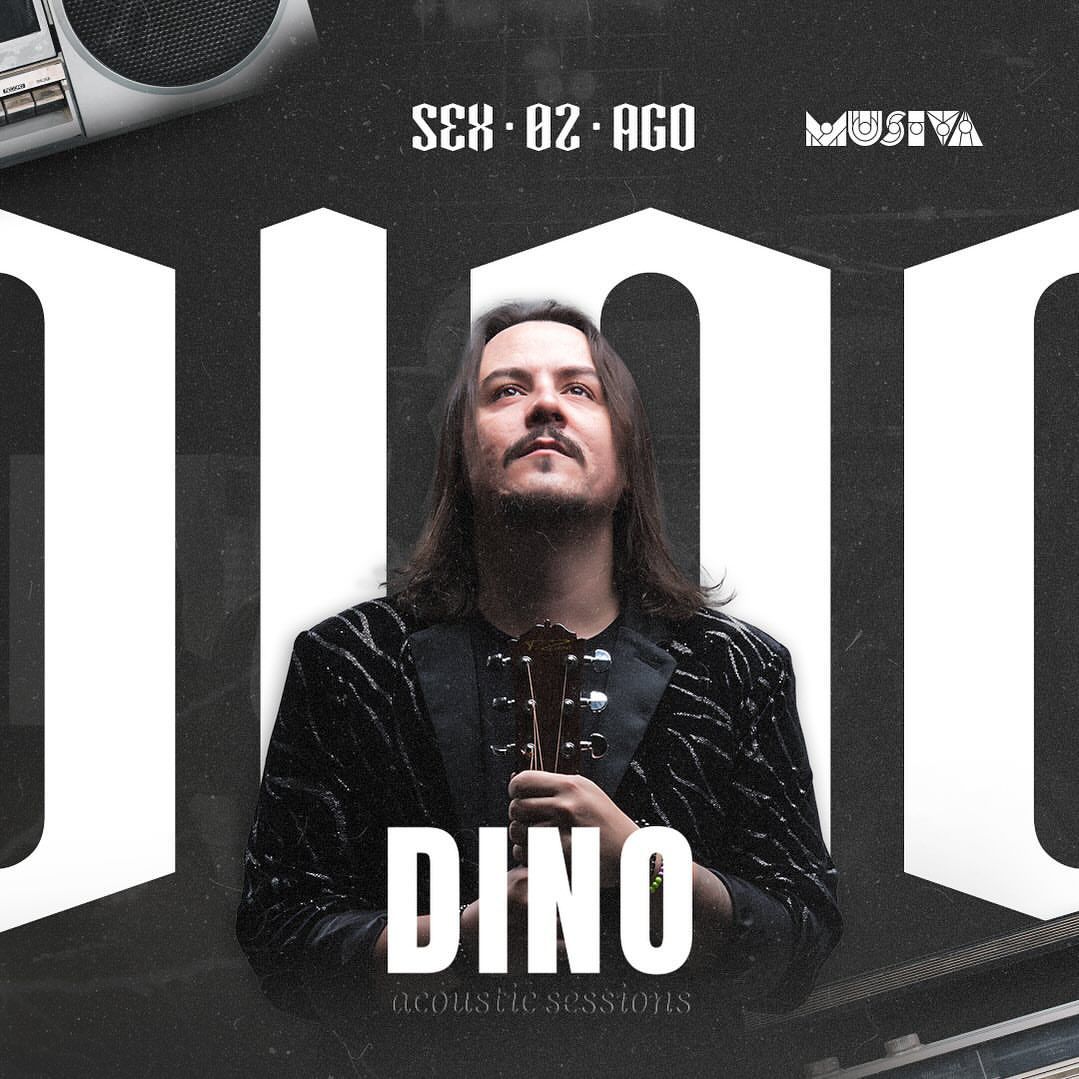 Dino Fonseca na Musiva em agosto com clássicos que vão fazer você cantar junto