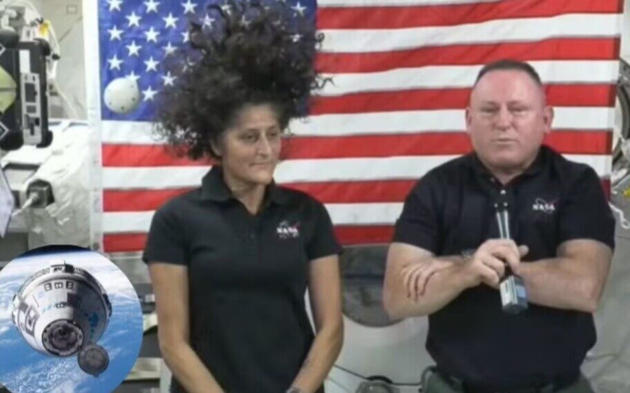 astronautas missão presos