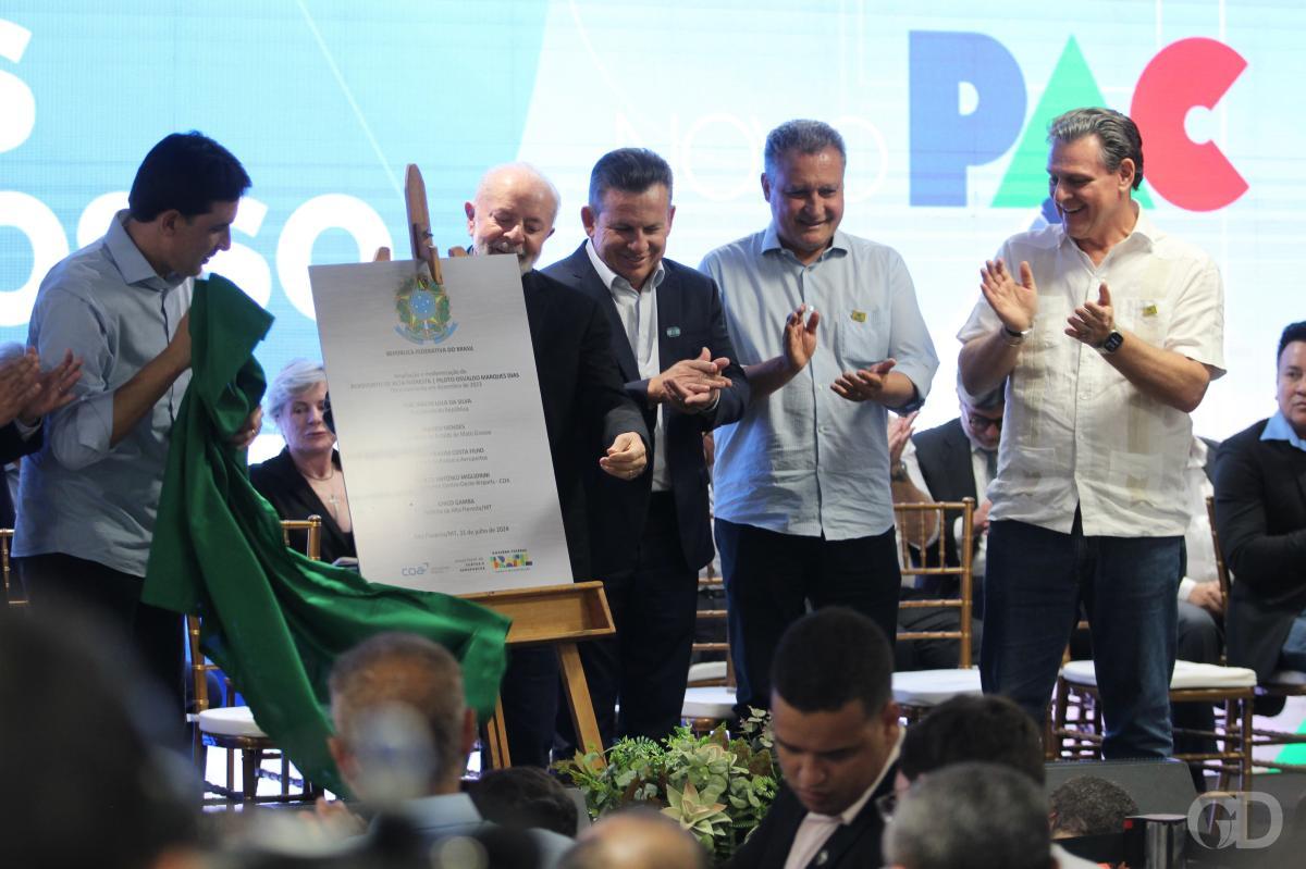 Lula inaugura ampliação do Aeroporto Internacional Marechal Rondon