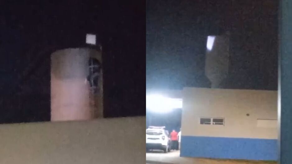 Paciente não recebe remédios, sobe em caixa d'água e mobiliza bombeiros na UPA