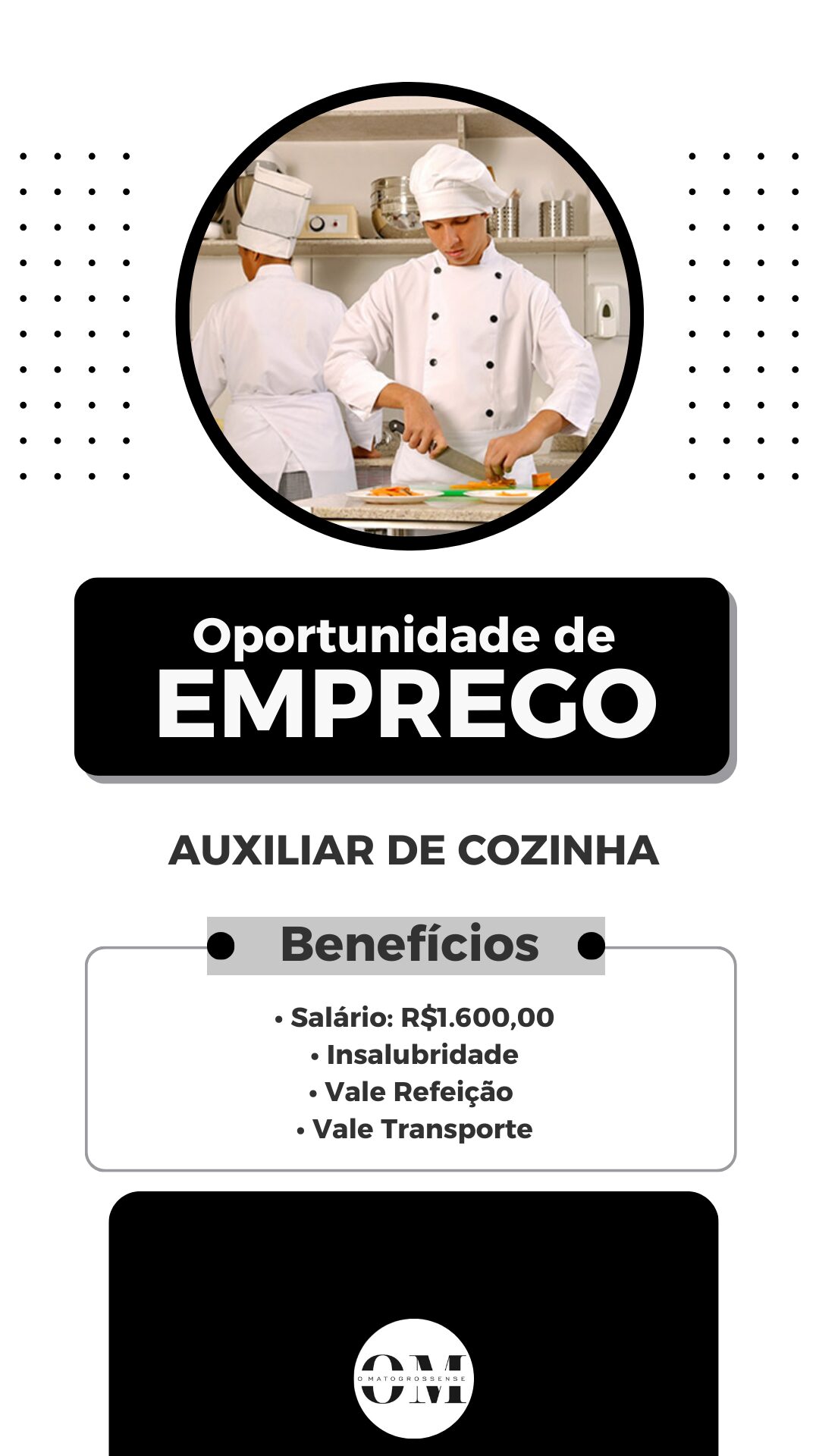 AUXILIAR DE COZINHA