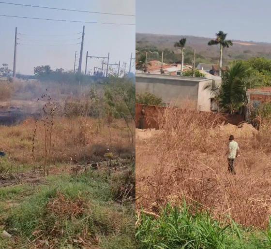 Idoso é preso após queimar fios de cobre e causar incêndio em Cuiabá