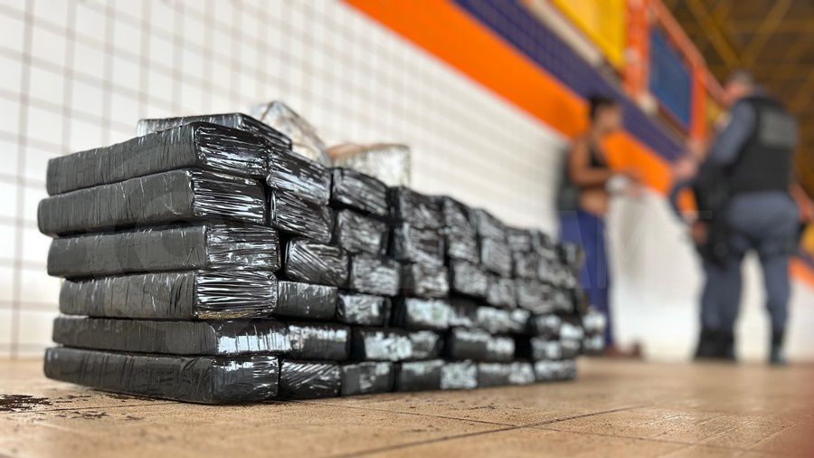 Flagrante no terminal: polícia apreende grande carregamento de drogas em ônibus