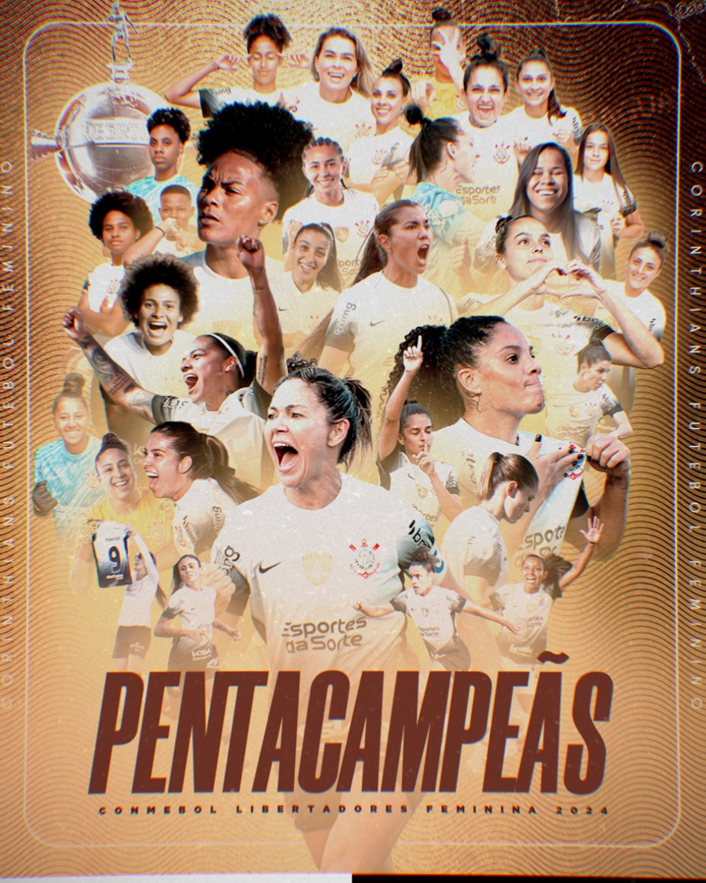 Corinthians conquista o pentacampeonato da Libertadores Feminina 2024 ...