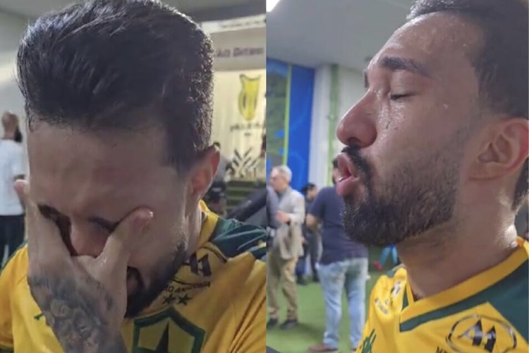 Clayson Emocionado, Clayson promete luta até o fim após derrota do Cuiabá para ...
