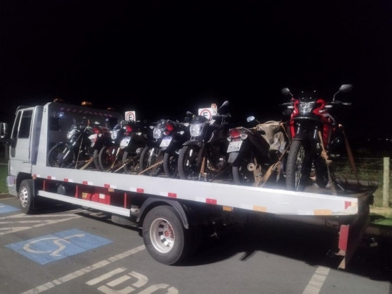 Seis homens são presos por disputa de racha em motocicletas em MT