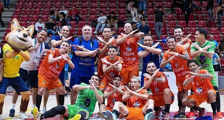 Equipe de Mato Grosso conquista título Pan-Americano Universitário de Futsal pelo Brasil
