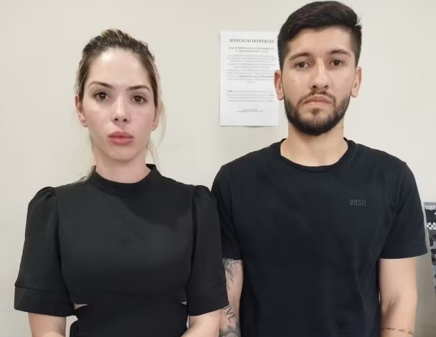 Cris Reinheimer e Raul Mendes foram detidos por suspeita de adulteração e receptação de um veículo roubado em MT
