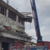 Desabamento de laje em obra em cidade de SC deixa quatro trabalhadores feridos; VEJA VÍDEO