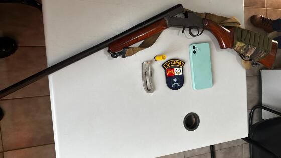 PM prende homem depois de agredir e perseguir mãe e padrasto em Alto Paraguai