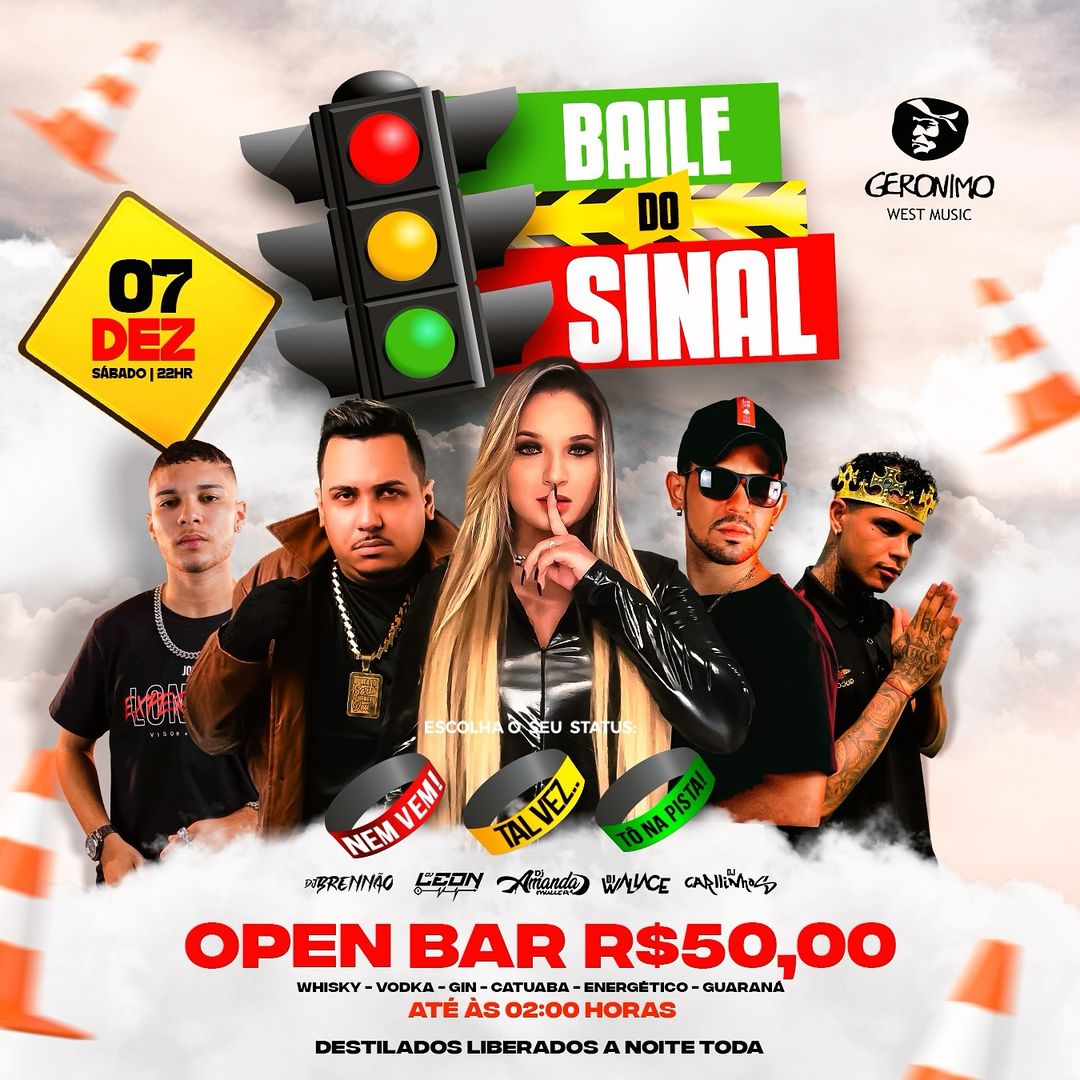 Baile do Sinal no Geronimo West Music, escolha seu status; VEJA VÍDEO