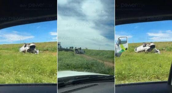 Acidente na BR-163 trava rodovia em Nova Mutum