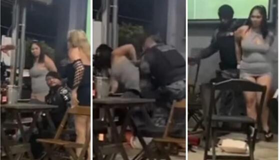 Confusão em bar termina com prisão de duas mulheres