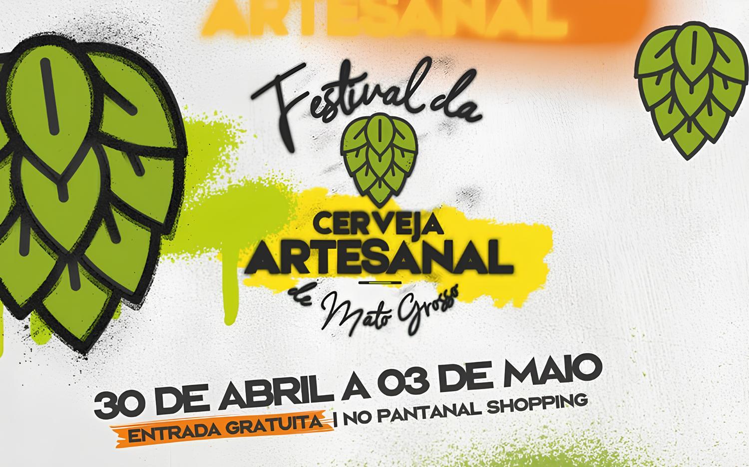 Festival da Cerveja Artesanal de MT une arte urbana, música e solidariedade em Cuiabá