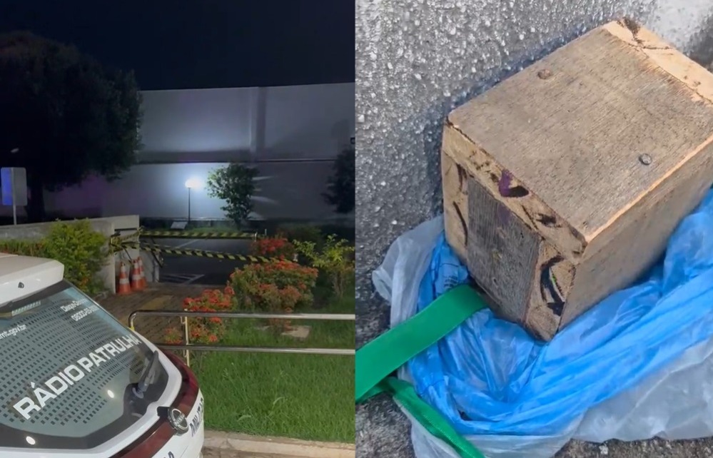BOPE detona artefato suspeito encontrado em banco no centro de Sinop