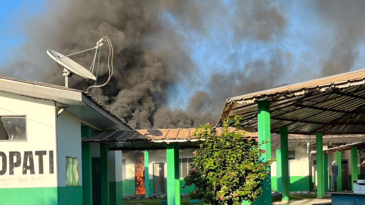 Incêndio em escola rural de Sinop assusta moradores