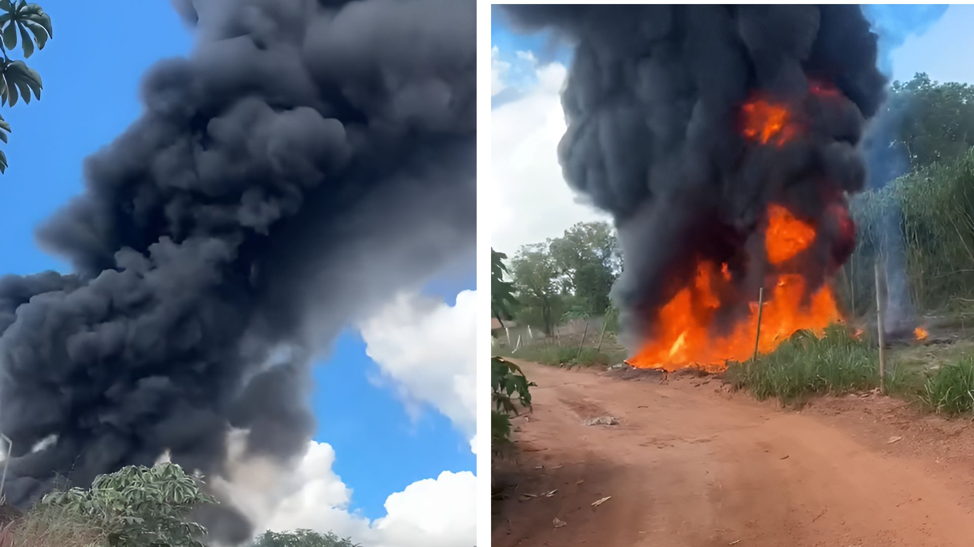 Incêndio toma grandes proporções atrás de condomínio em Várzea Grande e levanta alerta para queimadas; veja vídeo