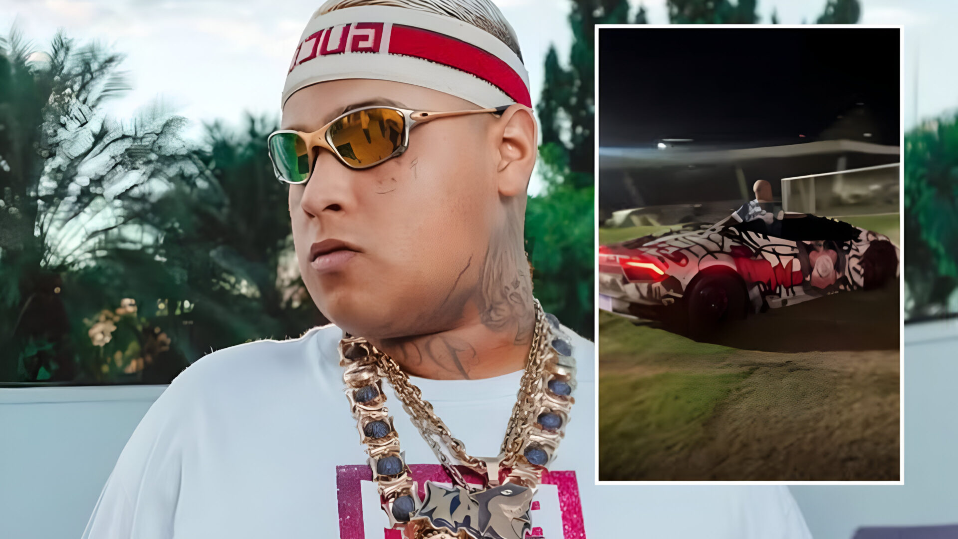 MC Ryan SP é detido após dar “cavalos de pau” com lamborghini em estádio; veja vídeo