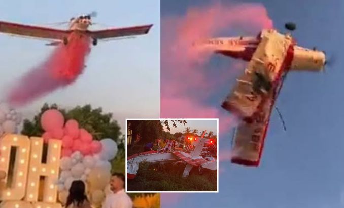 avião quebra no ar e piloto morre