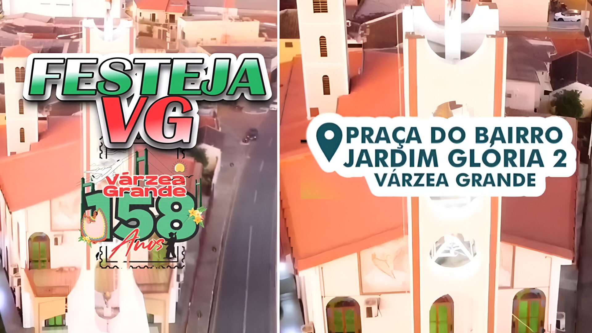 Festa com churrasco grátis e lambadão: Várzea Grande celebra 158 anos com o Festeja VG; veja vídeo