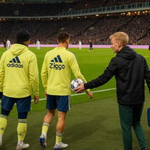 Gandula dá o troco em goleiro do Ajax e viraliza com gesto irônico na Holanda
