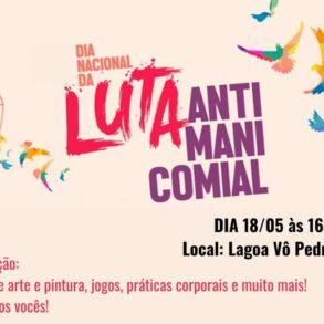 Evento gratuito celebra a Luta Antimanicomial neste sábado em Rondonópolis