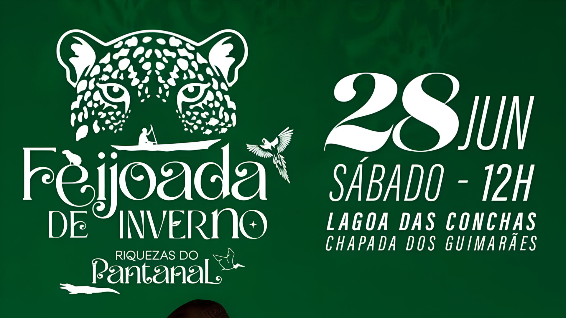 Feijoada de Inverno promete experiência inesquecível na Chapada com tema “Riquezas do Pantanal”