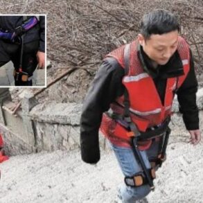 China cria “pernas-robô” para te ajudar a escalar montanhas
